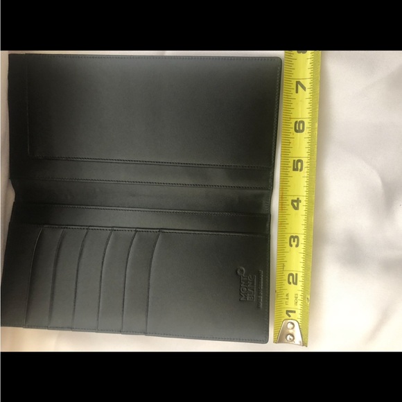 Mont Blanc Black Leather Wallet - Picture 5 of 5